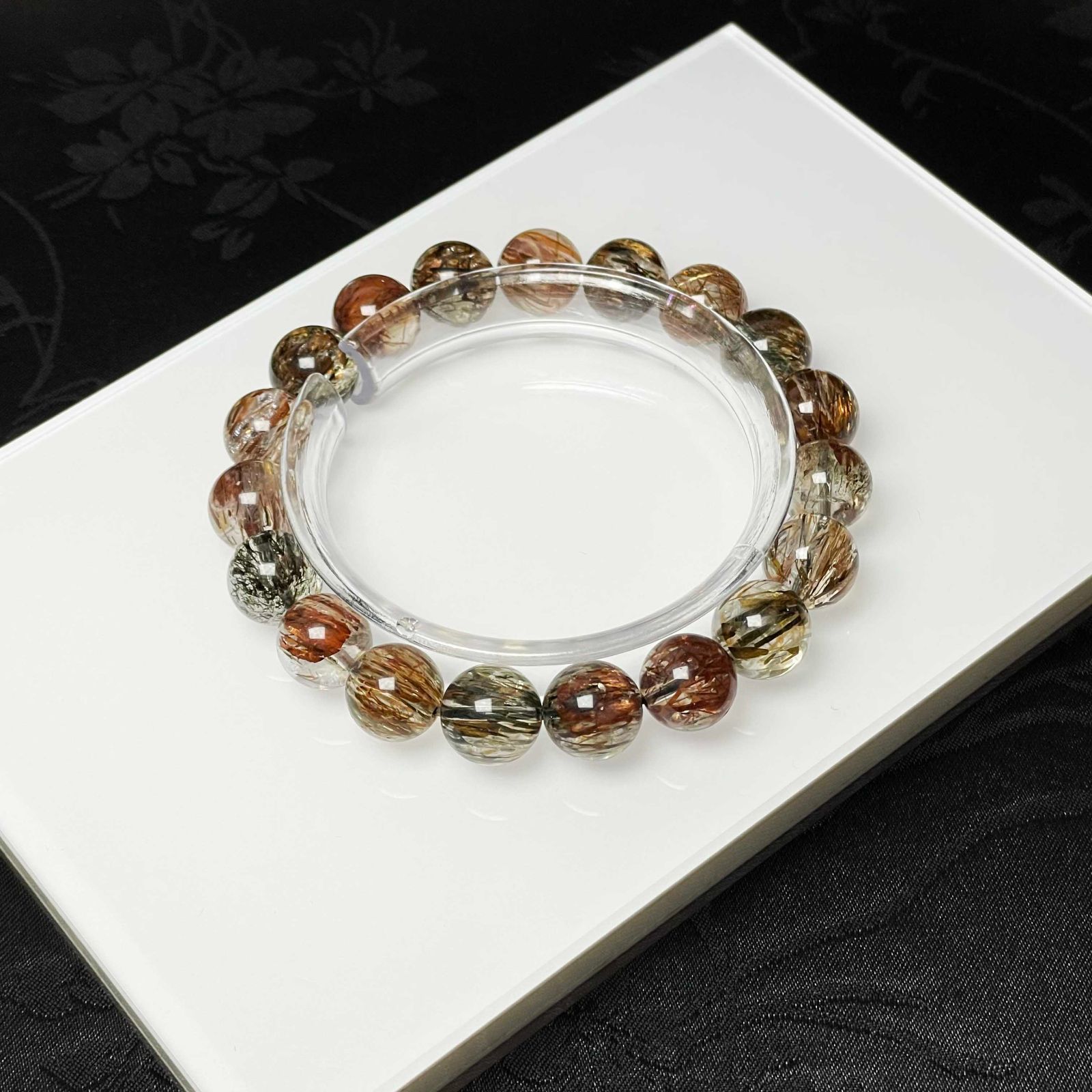 天然石☆【40Aゴールドスーパーセブン】☆パワーストーン ブレスレット