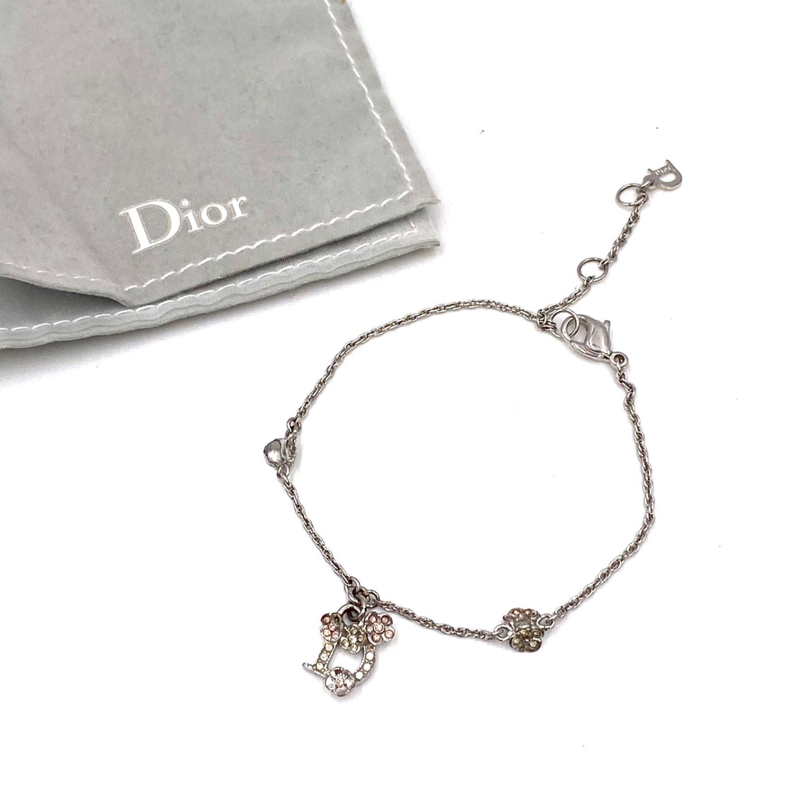 Christian Dior クリスチャン ディオール ブレスレット バングル ロゴ