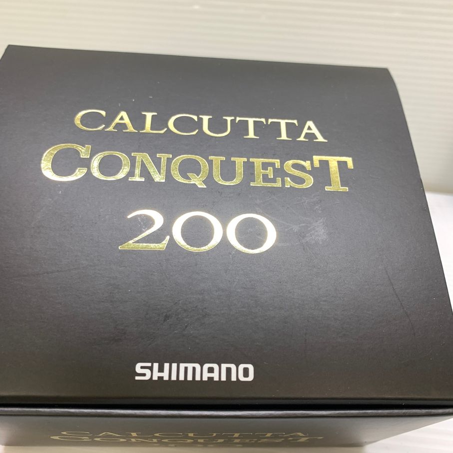 品 SHIMANO シマノ 14 カルカッタ コンクエスト 200 ベイトリール 釣具 134-251208-cn-6-min