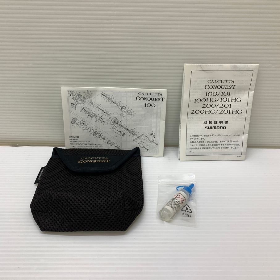  品 SHIMANO シマノ 14 カルカッタ コンクエスト 200 ベイトリール 釣具 134 251208 cn 6 min ベイトリール(ルアー用) リール