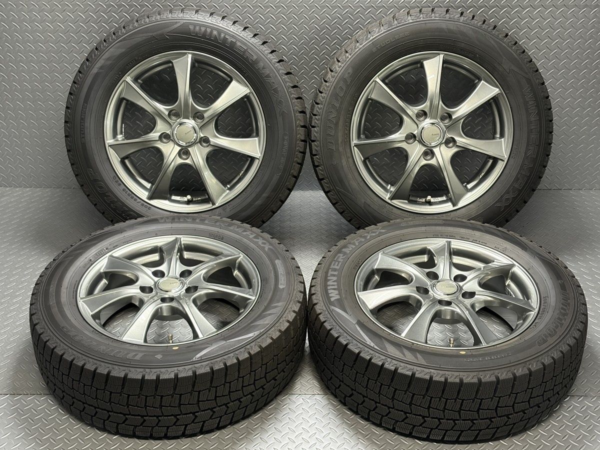 C 28セレナ 10アルファード ヤリクロ等 23年製バリ溝! DL WM 02 205 65 R 16 AB LEBEN BX 16インチ 6 J 40 5穴114 3