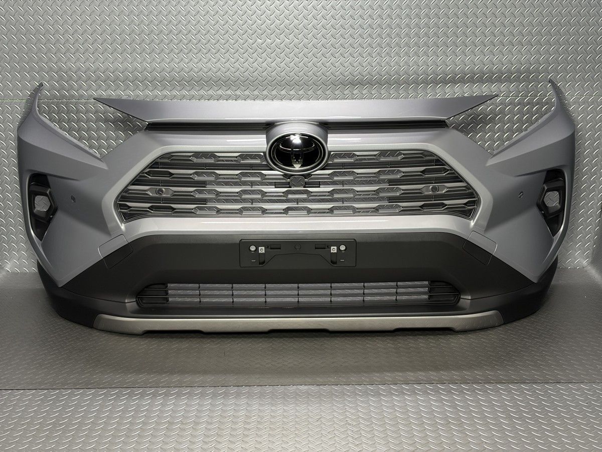 新車外し 50系 RAV 4 フロントバンパー 銀 1 D 6 シルバーメタリック 品番53113 42111 53113 42110 MXAA AXAH 52 54