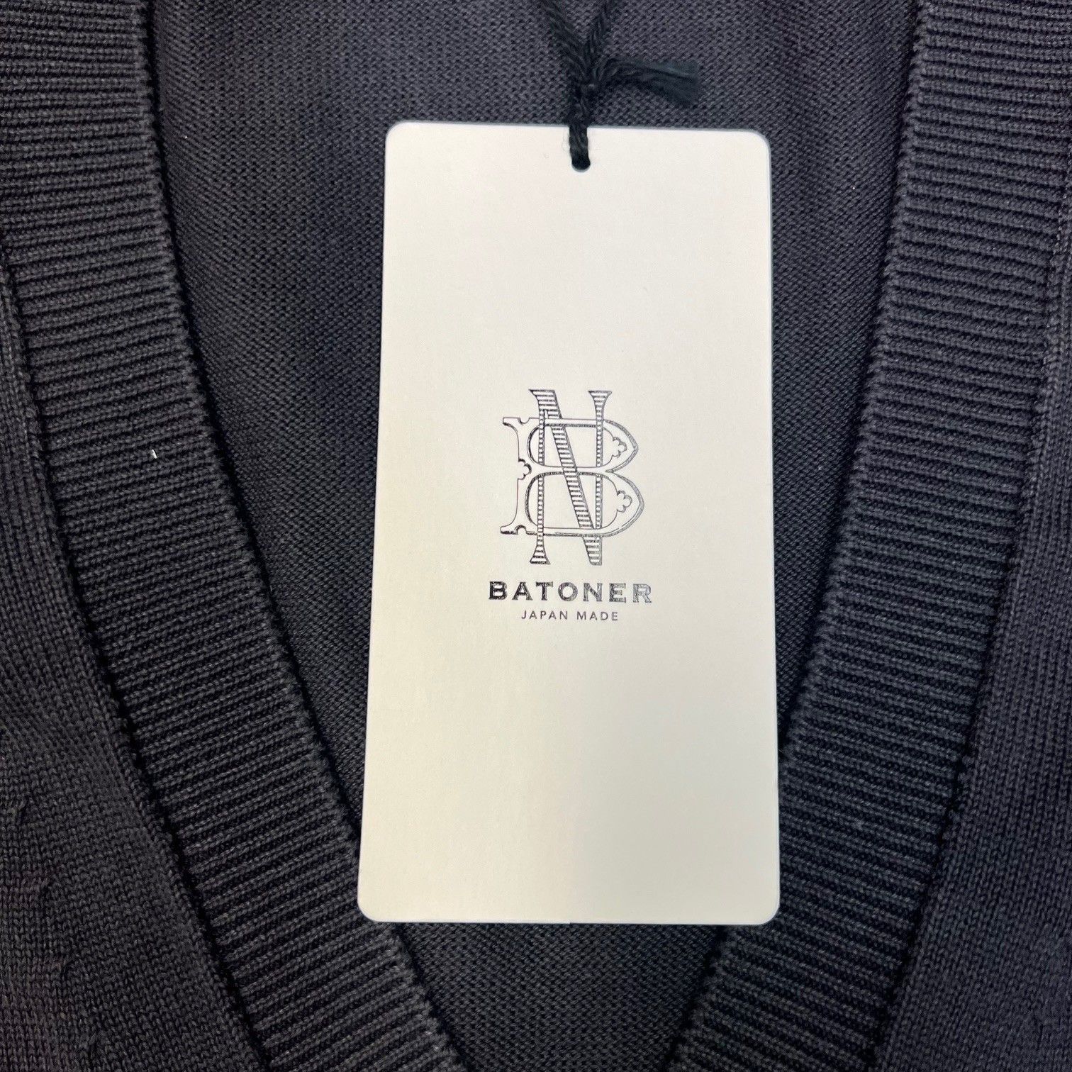 Vest コットンニットベスト