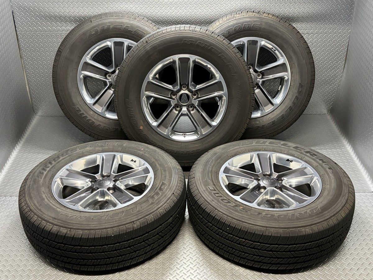 送料無料【5本セット】Jeep JL ラングラー 18インチ 7.5J +44.45 5穴