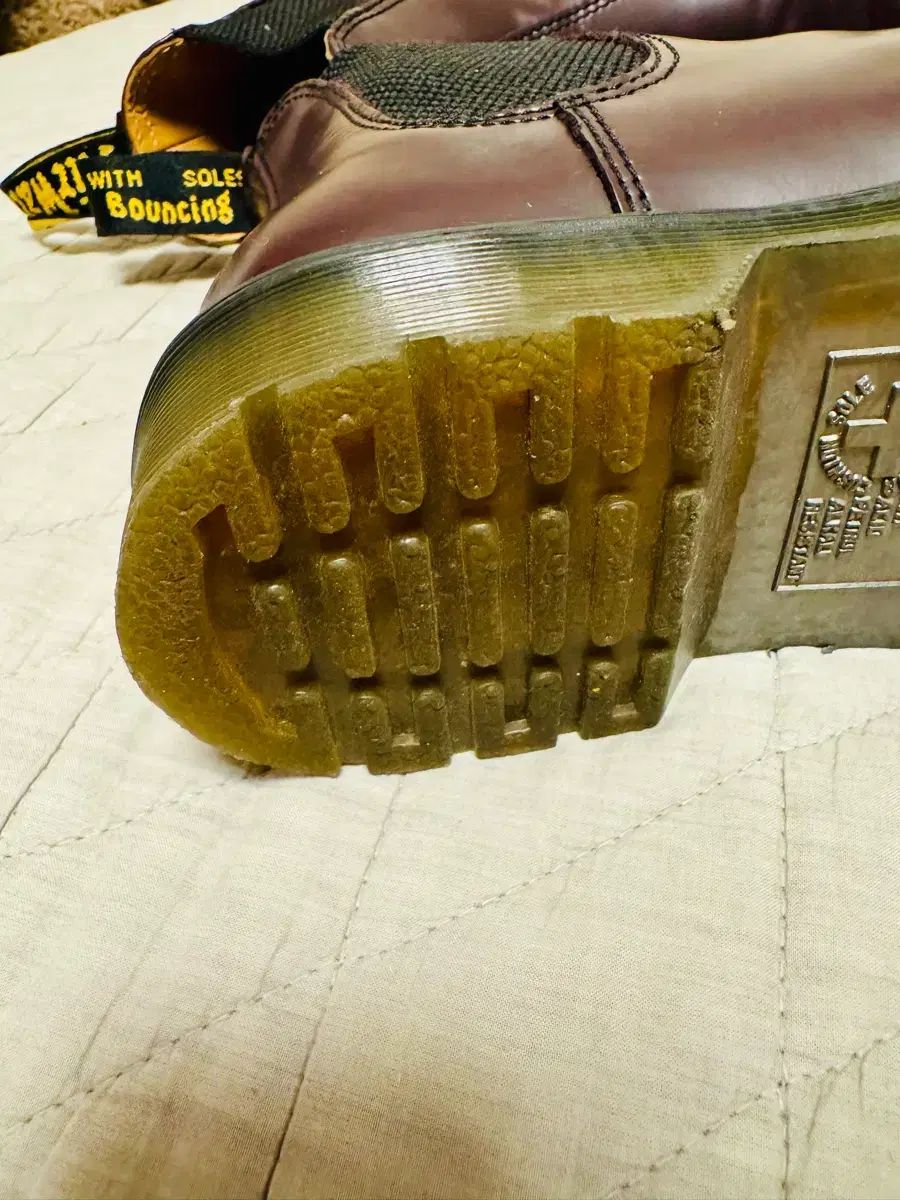  DR MARTENS ドクターマーチン チェルシー ブーツ バーガンディ その他 ブーツ 革靴