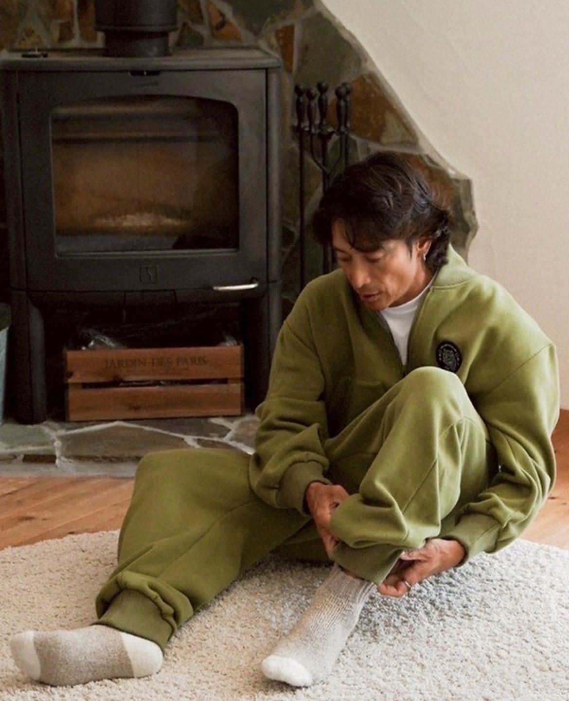 P01 M L XL ジャンプスーツ ジッパー SUPER ALLINONE Anytime,anywhere