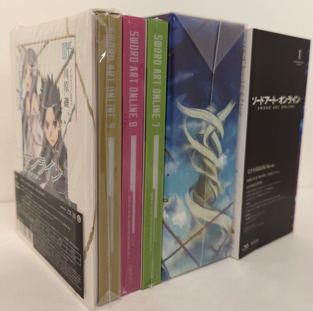 アニメBlu-ray ソードアート・オンライン 完全生産限定版全9巻 セット