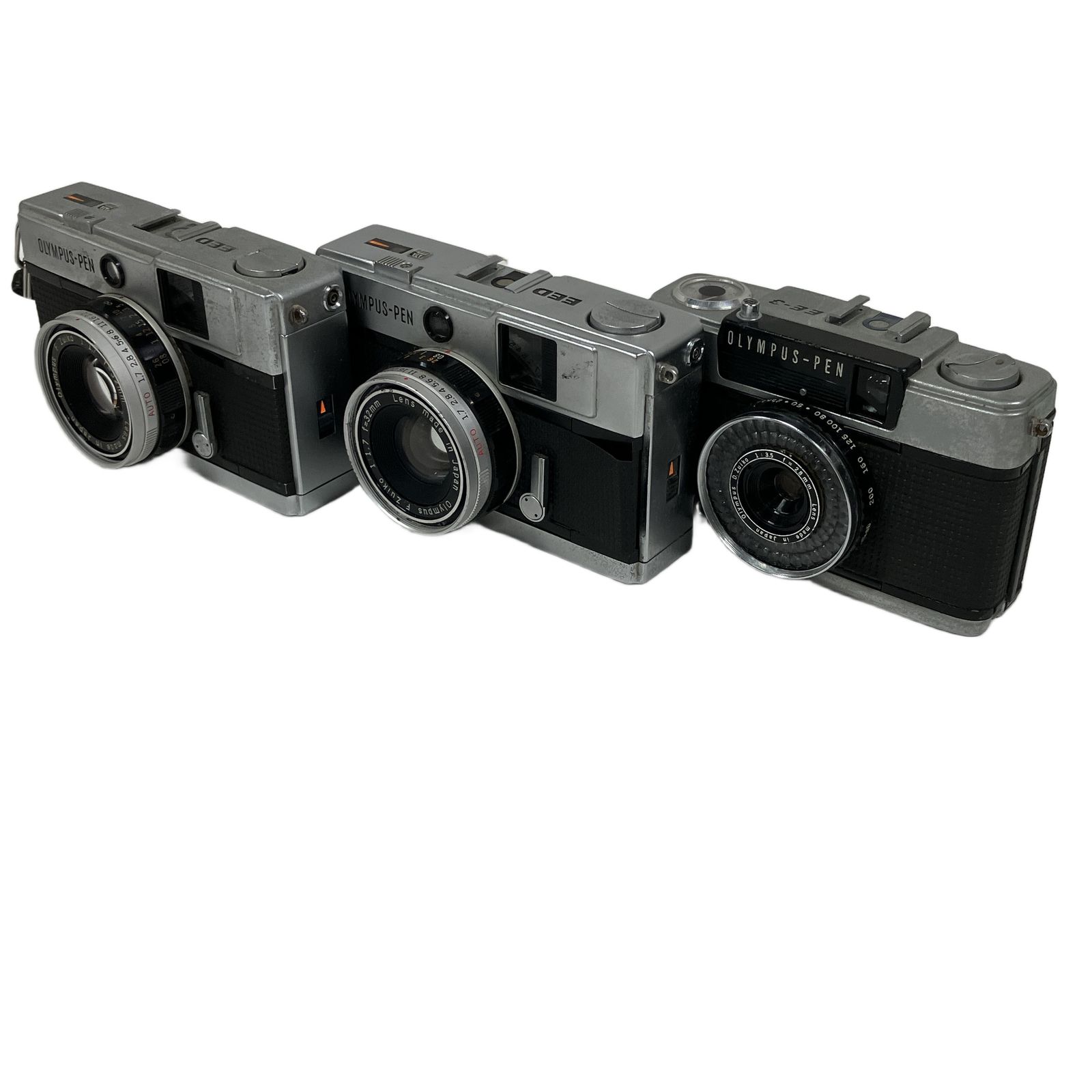 OLYMPUS EE 3 1 5 28 mm EED 7 32 計3台 おまとめ フィルム カメラ オリンパス 撮影