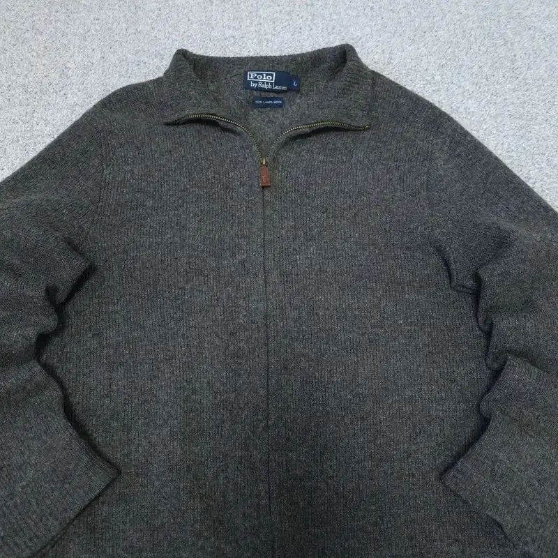 L ポロラルフローレン ジップアップ カーディガン