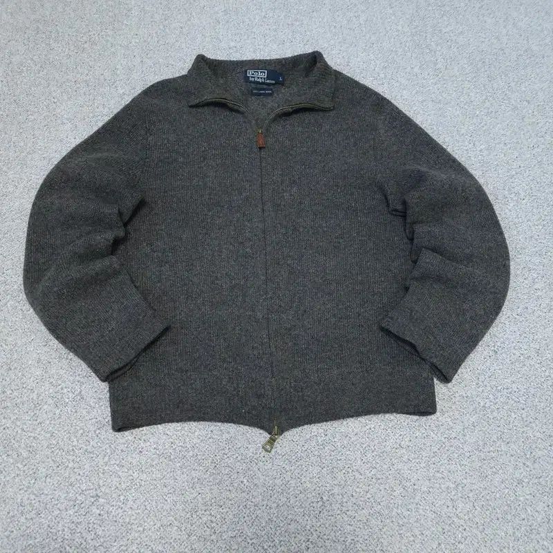 L ポロラルフローレン ジップアップ カーディガン