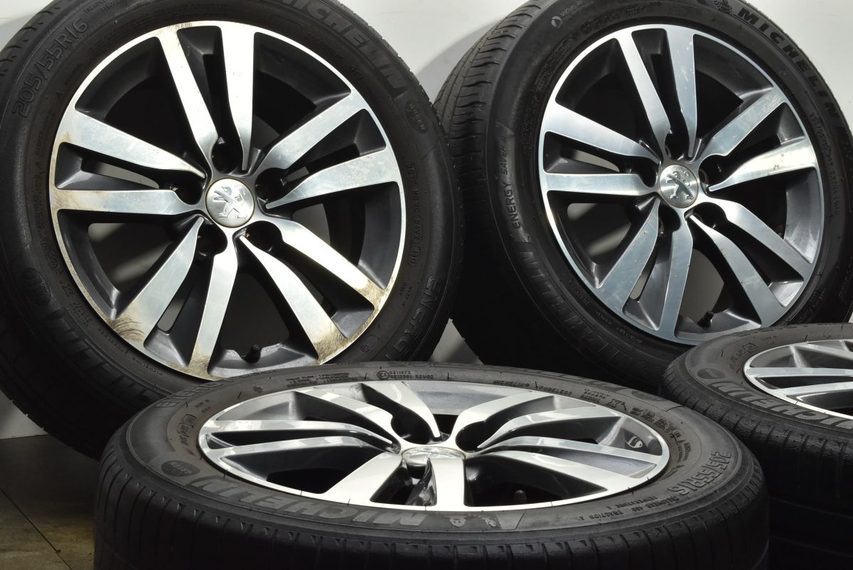 プジョー 308 16 in 7 J 44 PCD 108 ミシュラン 205 55 R 品番 ノーマル戻し ホイールのみ販売