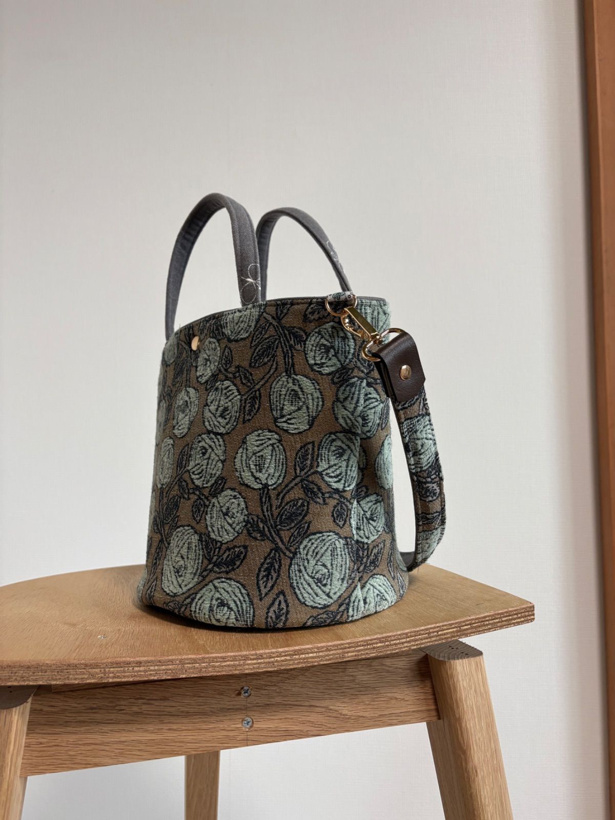 再販◯ミナペルホネン◯ハンドメイド◯2 wayマールbag