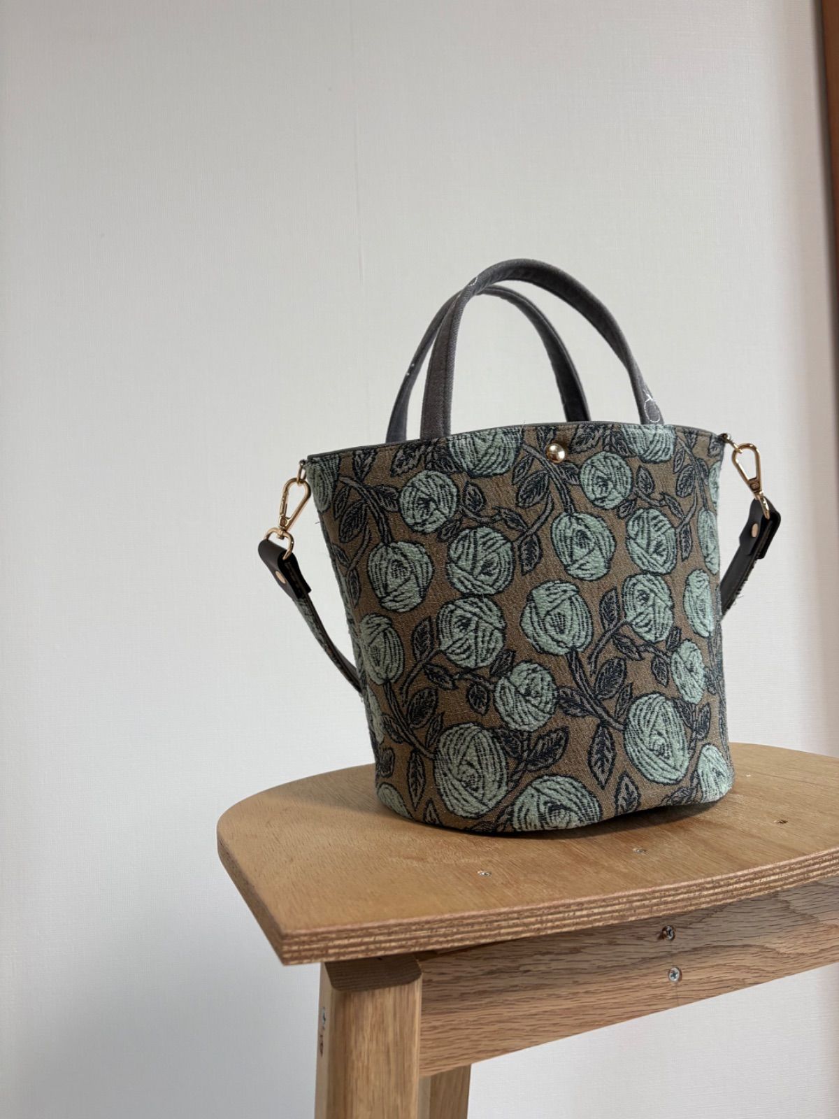 再販◯ミナペルホネン◯ハンドメイド◯2 wayマールbag