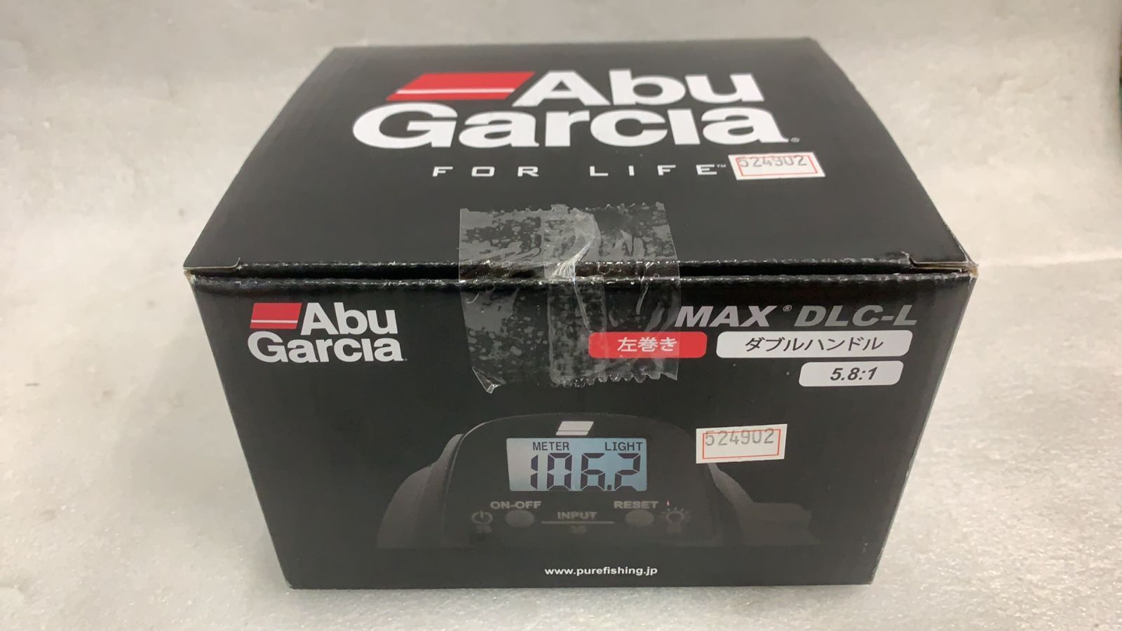 AbuGarcia MAX DLC-L 大画面 デジタルラインカウンター 左巻き パワーハンドルモデル--524902