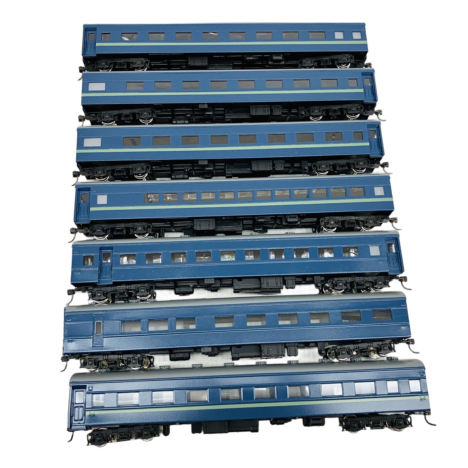 ENDO エンドウ 日本国有鉄道 43系 客車 HOゲージ 購入 組立て済 7点