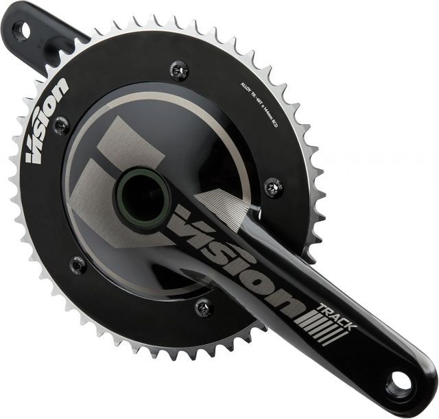 vision TRACKクランク 165mm 49T BB 工具付き FSA ピスト パーツ