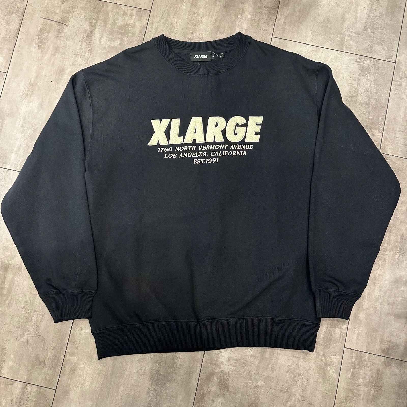 スウェット Lサイズ XLARGE ブラック