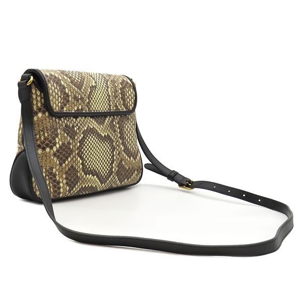 グッチ GUCCI ショルダーバッグ GGマーモント パイソン レザー 