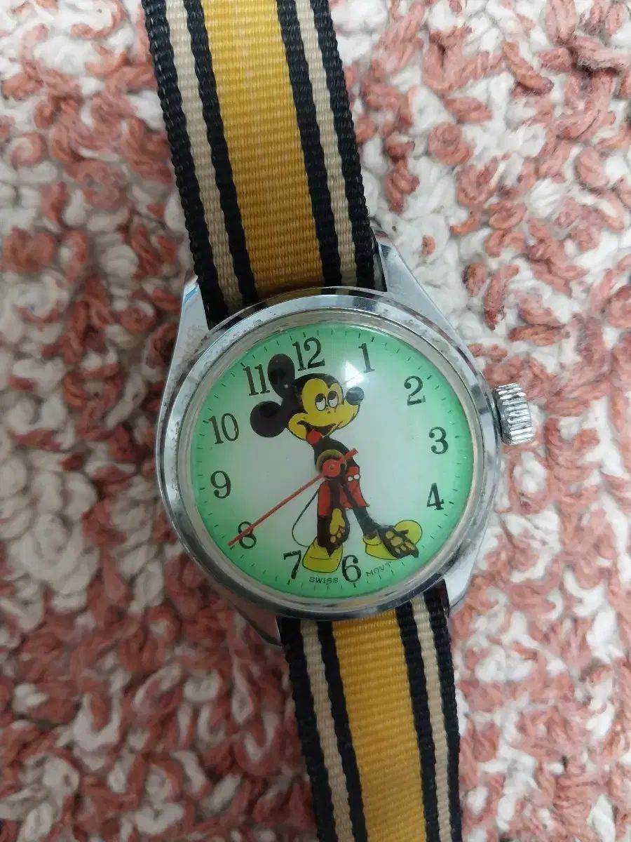 ミッキーマウス 手動 ヴィンテージ リスト ウォッチ