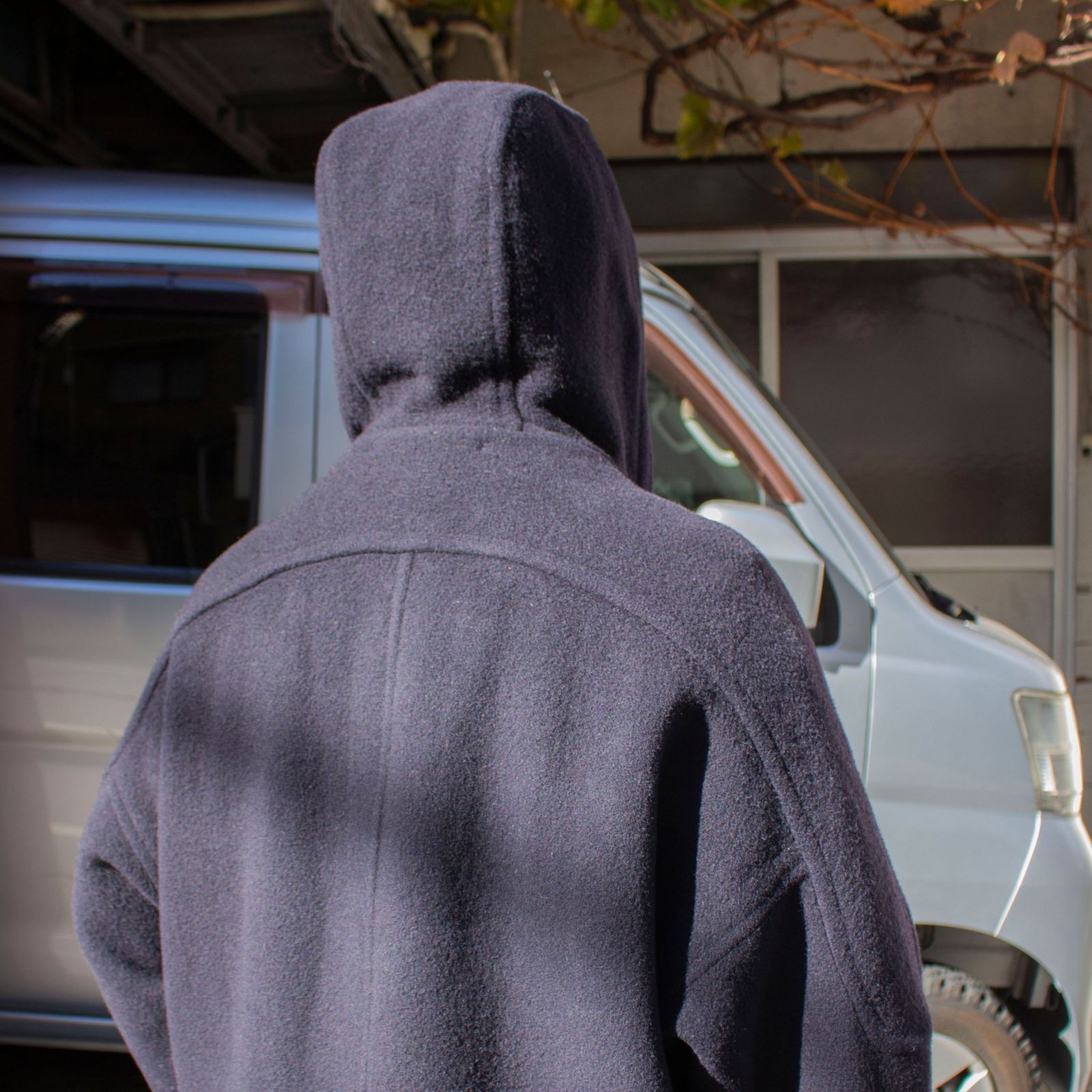 Burberry 80-90's Wool Melton Duffle Coat Made in England メンズ