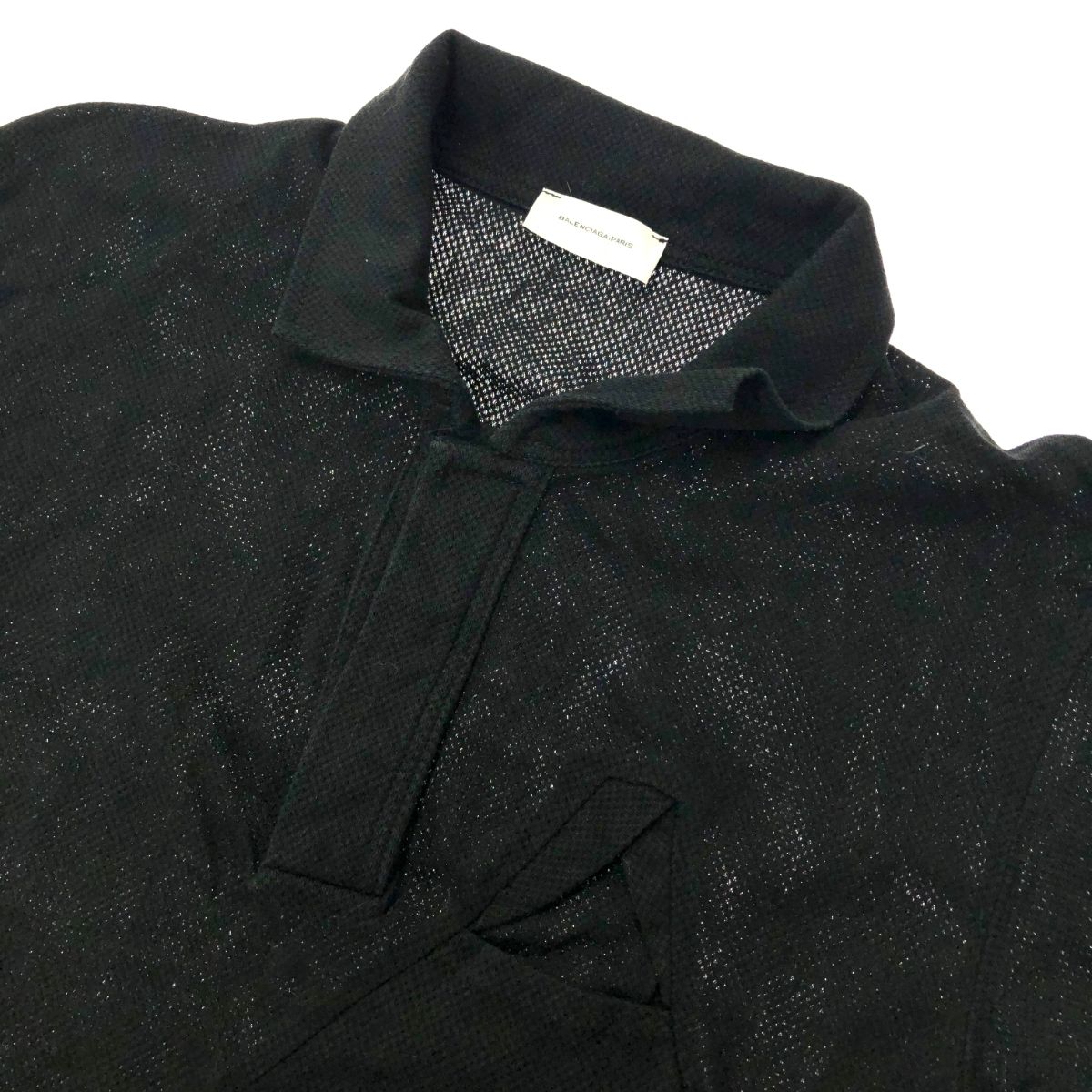 BALENCIAGA バレンシアガ 半袖ポロシャツ サイズ:XS ポケットデザイン 