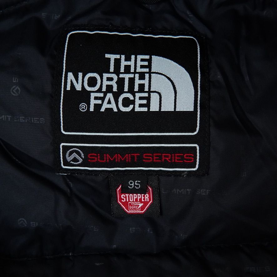 ノースフェイス THE NORTH FACE ダウンジャケット M ブラック×レッド