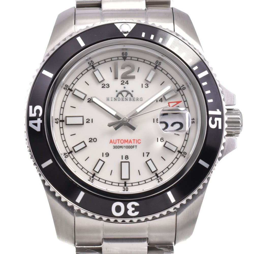 ヒンデンブルク メカニカルダイバー300Ｍ 自動巻き メンズ 内箱 保証書付き C 144307