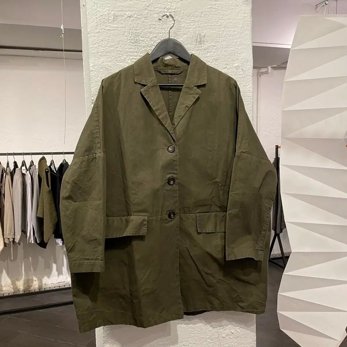 ケイシーケイシー ウォッシュド オーバーサイズ ジャケット