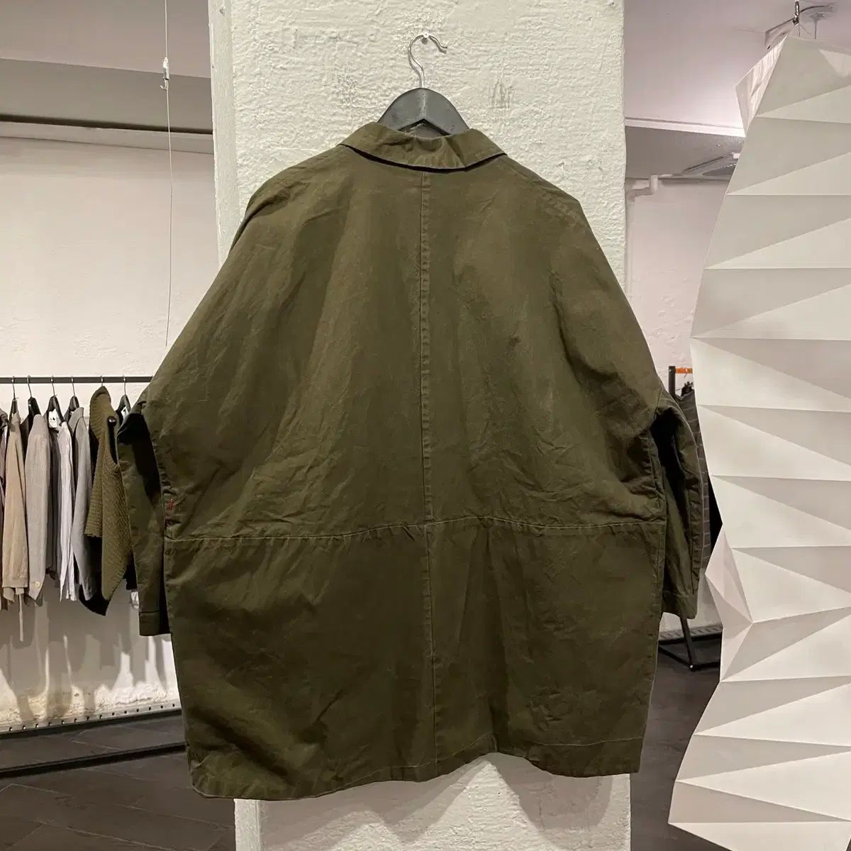 ケイシーケイシー ウォッシュド オーバーサイズ ジャケット CASEY