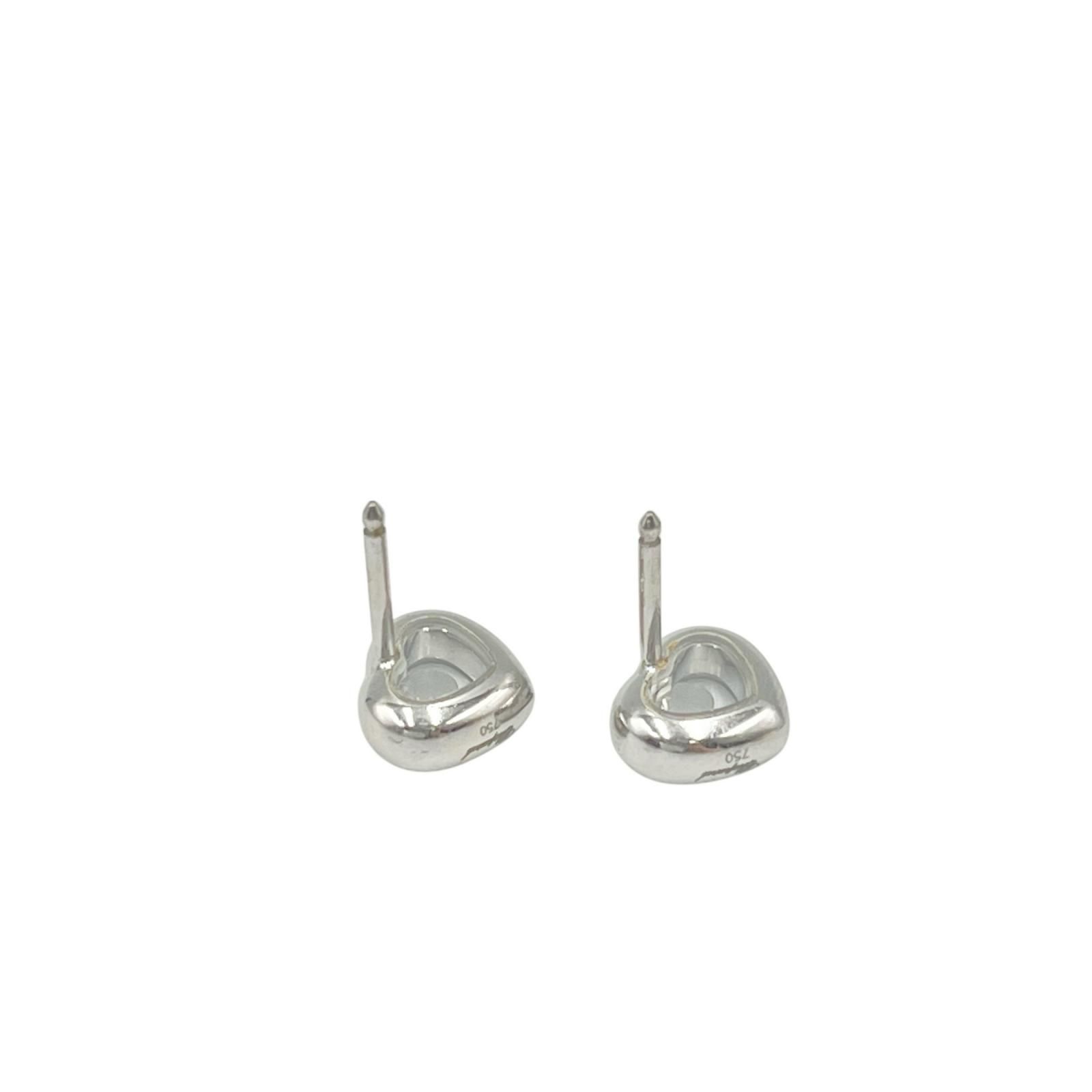 ショパール Chopard ピアス ハッピーダイヤモンド ハート K18ホワイト