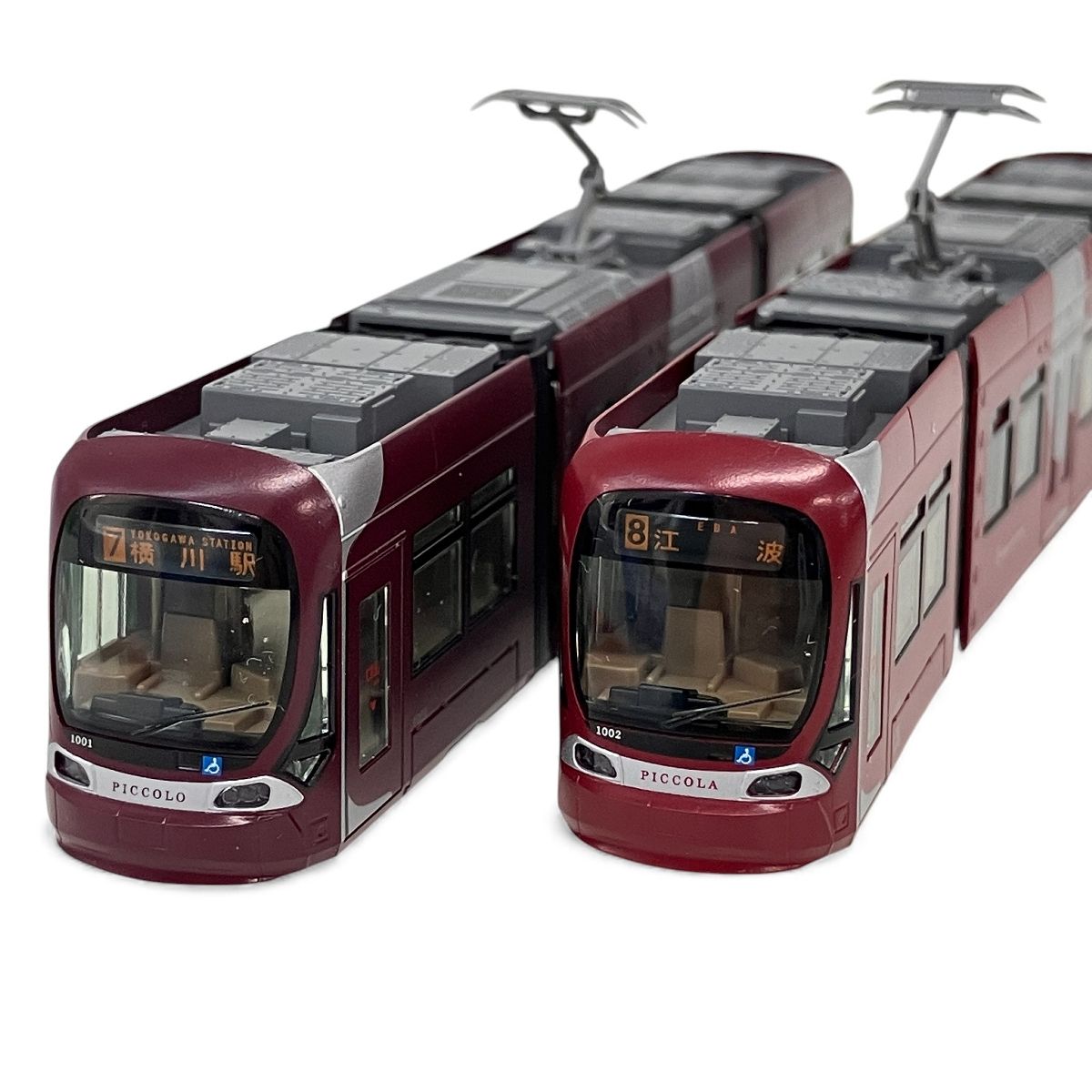 KATO 10 1604 広島電鉄 1000形 PICCOLO PICCOLA 2両セット Nゲージ 鉄道模型 良好