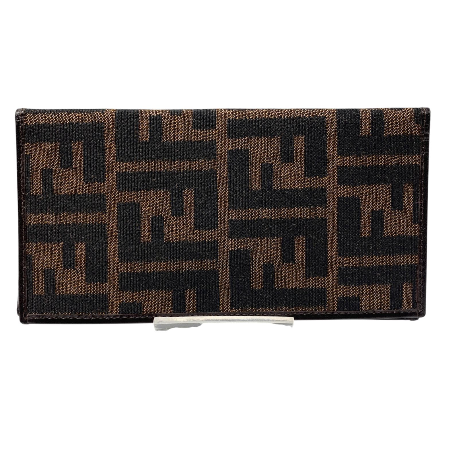 未使用 FENDI フェンディ 長財布 札入れ セット ズッカ FFロゴ金具 
