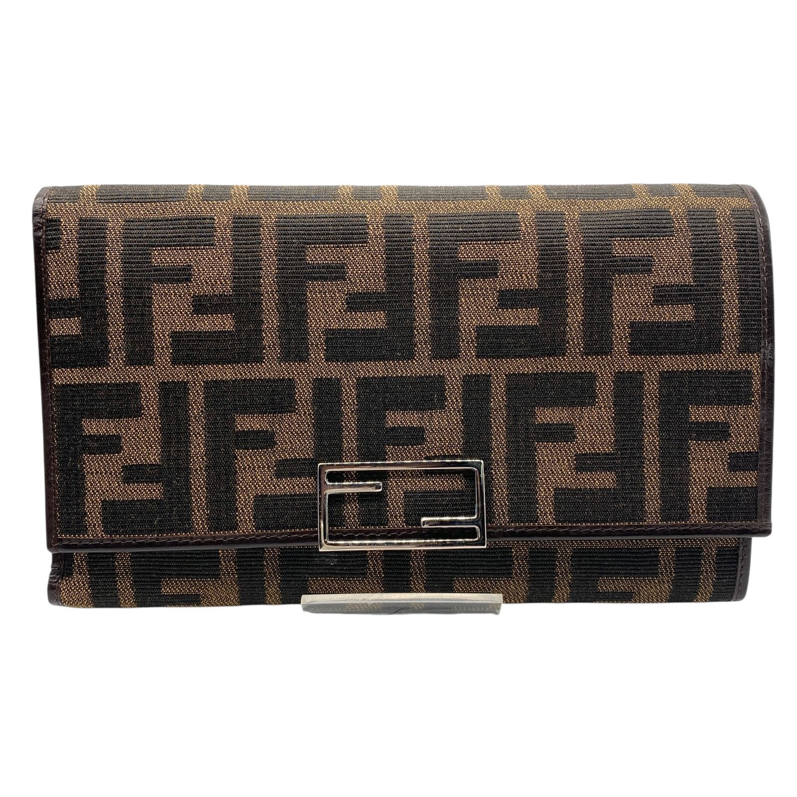 未使用 FENDI フェンディ 長財布 札入れ セット ズッカ FFロゴ金具