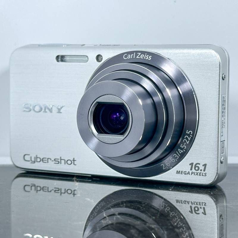 美品】Sony Cyber-shot DSC-W630 シルバー 1610万画素 25mm広角 光学5