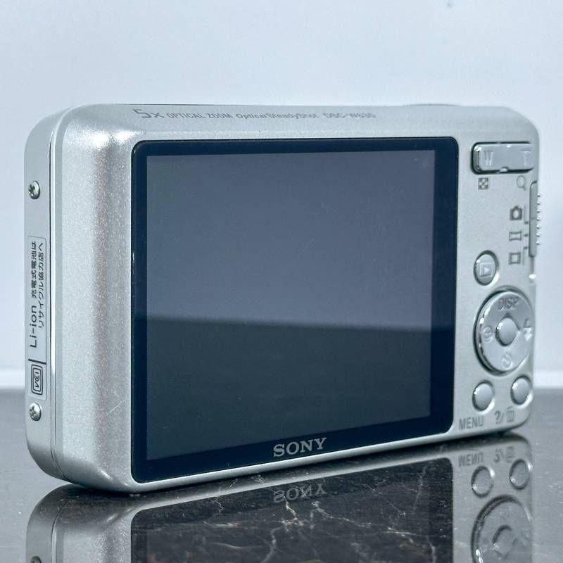美品】Sony Cyber-shot DSC-W630 シルバー 1610万画素 25mm広角 光学5