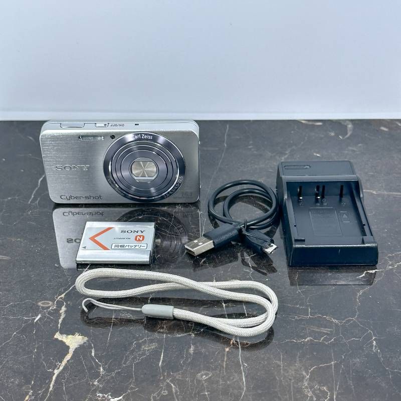 美品】Sony Cyber-shot DSC-W630 シルバー 1610万画素 25mm広角 光学5
