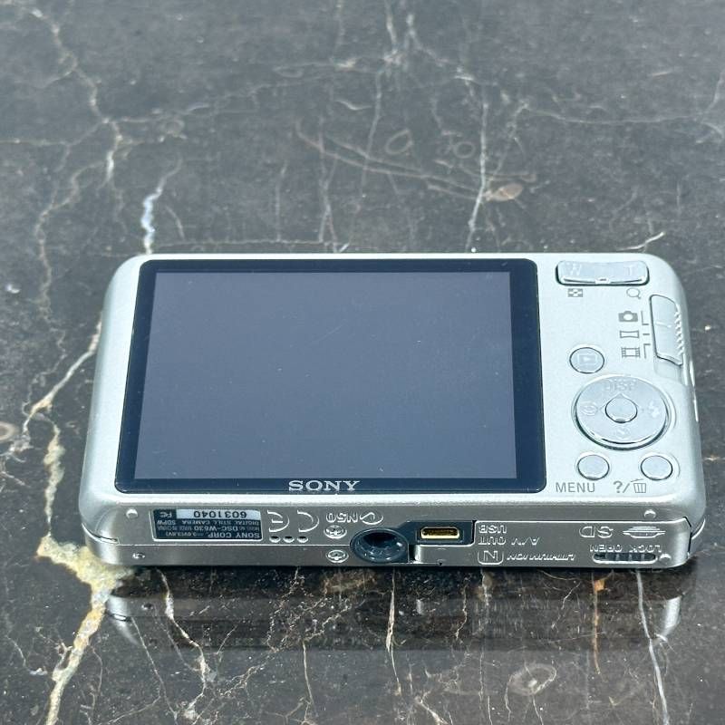 美品】Sony Cyber-shot DSC-W630 シルバー 1610万画素 25mm広角 光学5