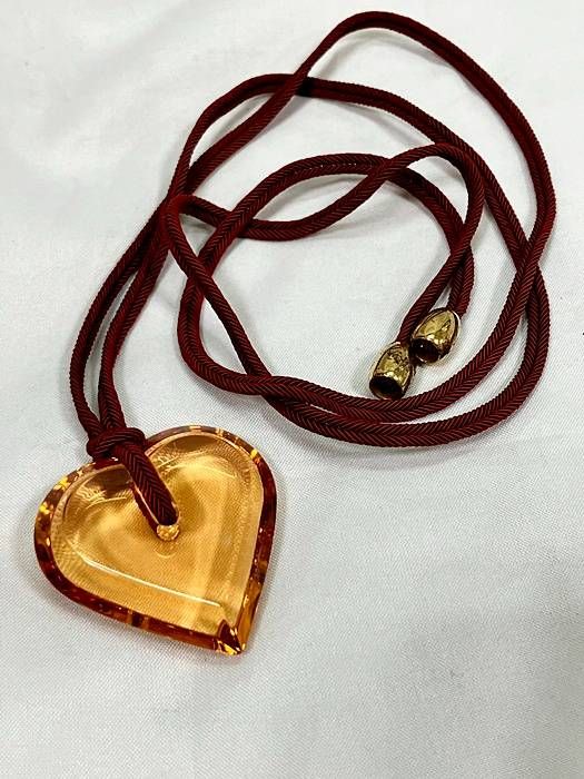 BACCARAT バカラ アラフォリ レディース ペンダント クリスタル ハート