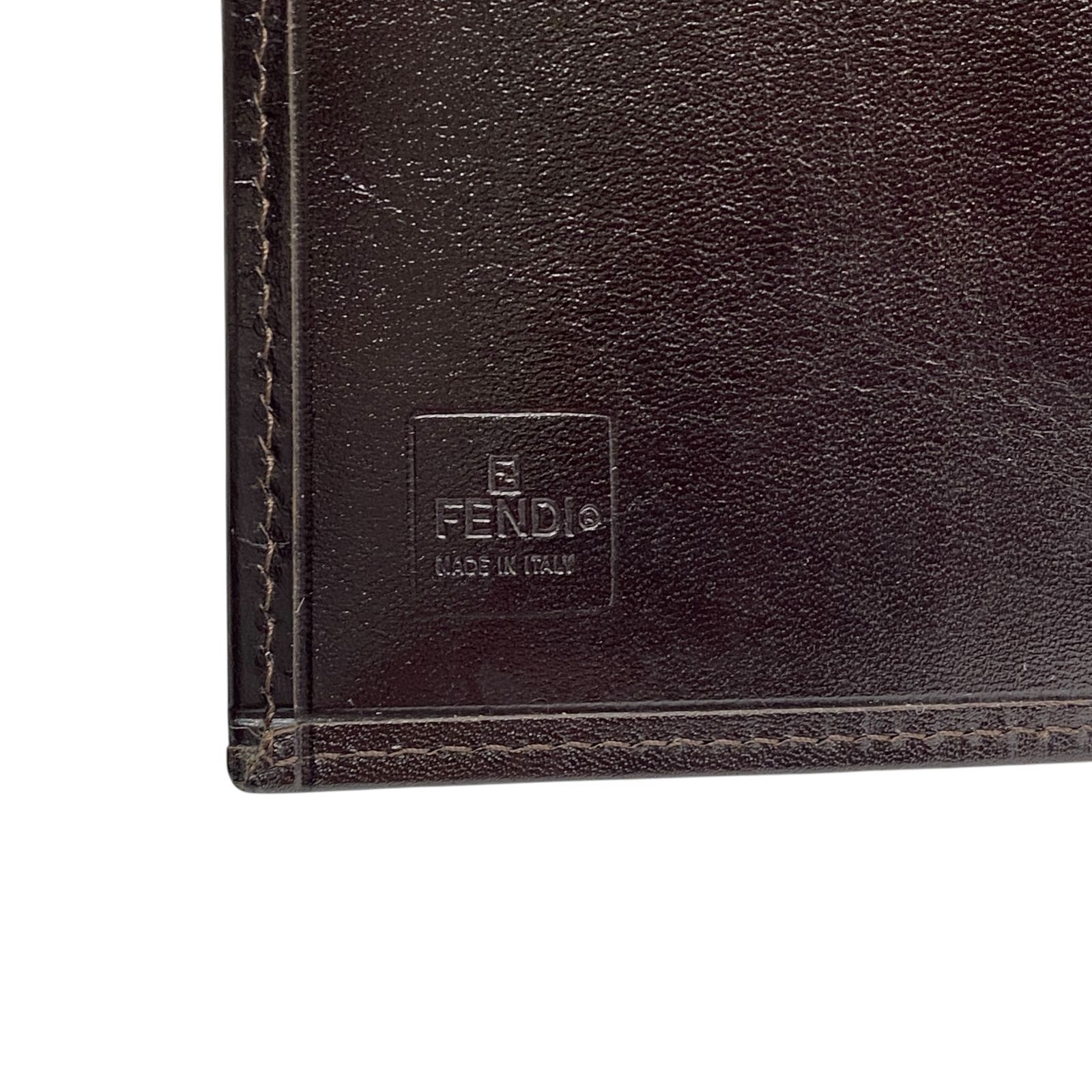 未使用 FENDI フェンディ 長財布 札入れ セット ズッカ FFロゴ金具 