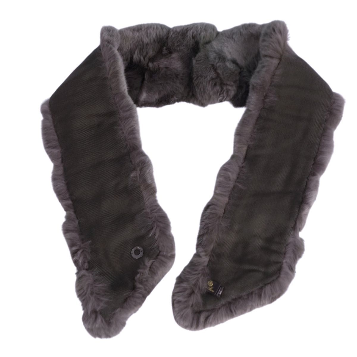 極美品 ロロピアーナ Loro Piana マフラー ストール チンチラファー