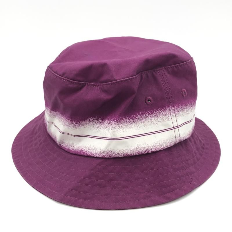 SUPREME × Stone Island Stripe Crusher バケットハット M L パープル シュプリーム ストーンアイランド 10