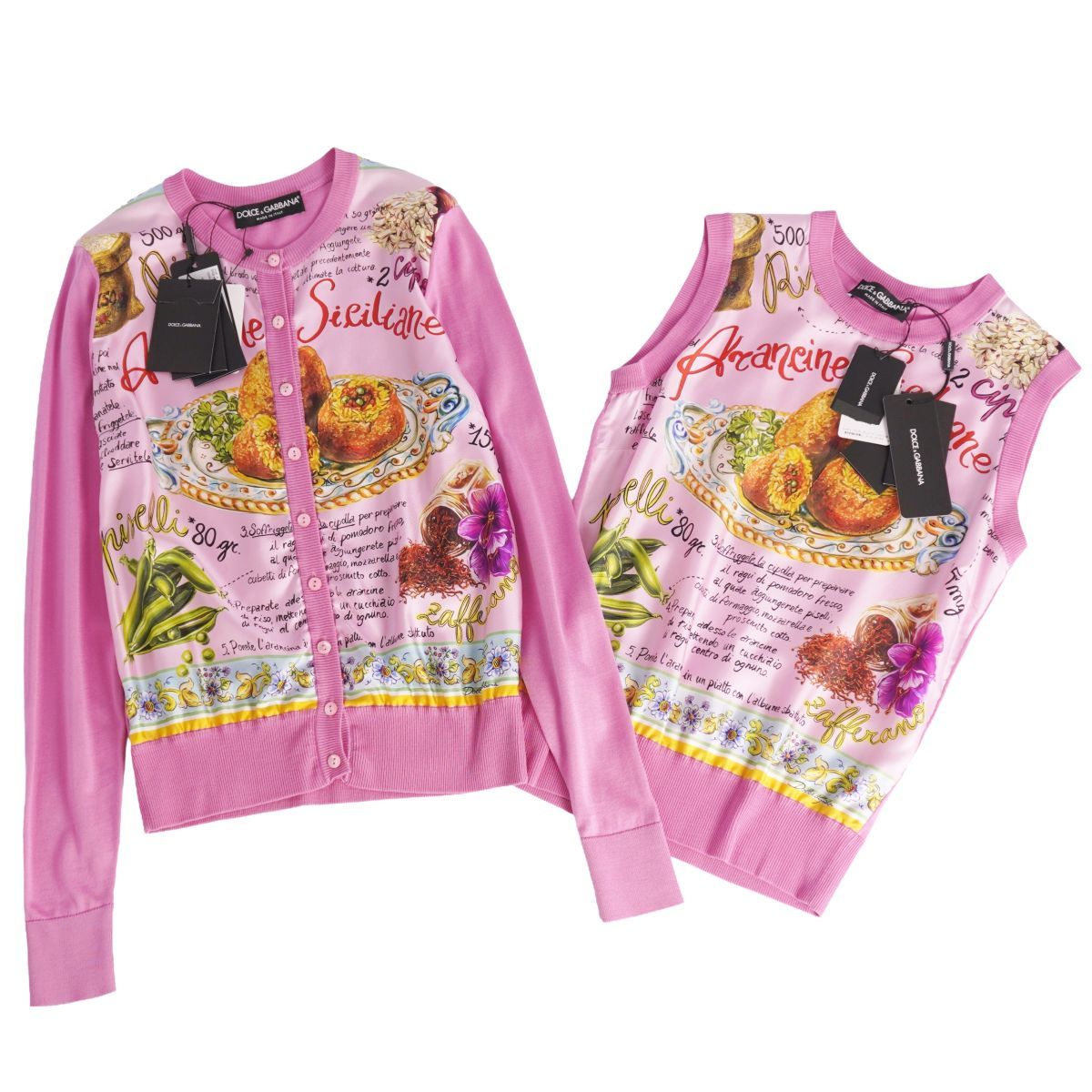 ♥ ドルチェ-ガッバーナ DOLCE-GABBANA アンサンブル ニット