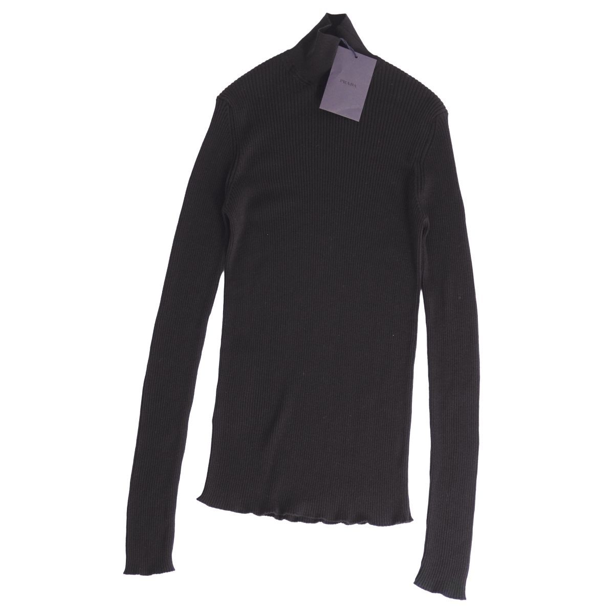 未使用 プラダ PRADA ニット 2023 セーター ロングスリーブ 長袖 ウ