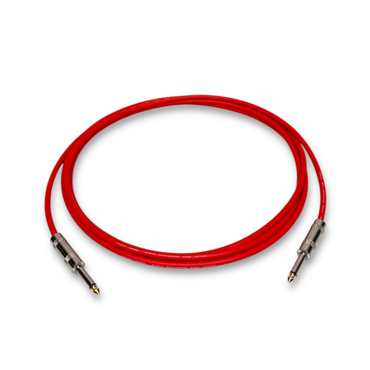 MOGAMI 2534 RED TS フォンケーブル ギターシールド 3m - メルカリ