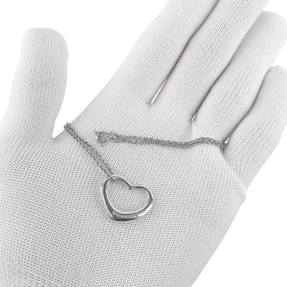 ティファニー □美品□ オープンハート ネックレス アクセサリー