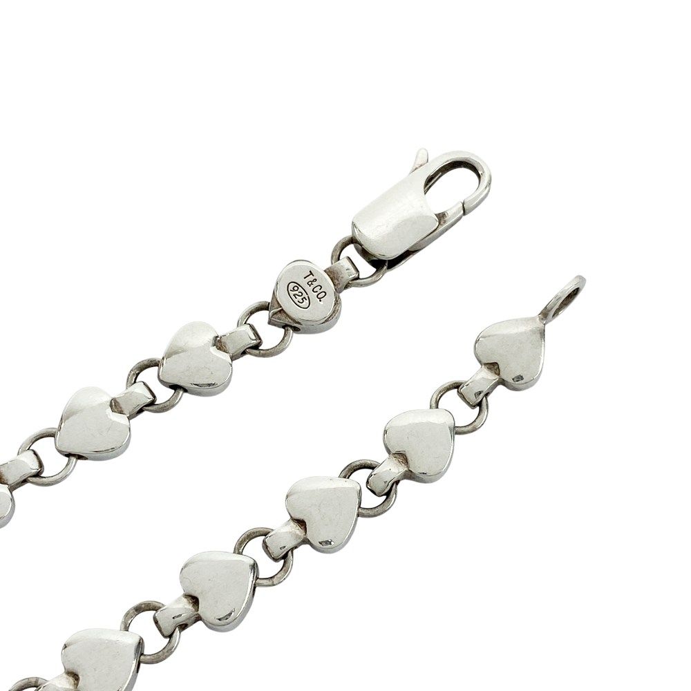 ティファニー □新同□ パフ ハート リンク ブレスレット アクセサリー