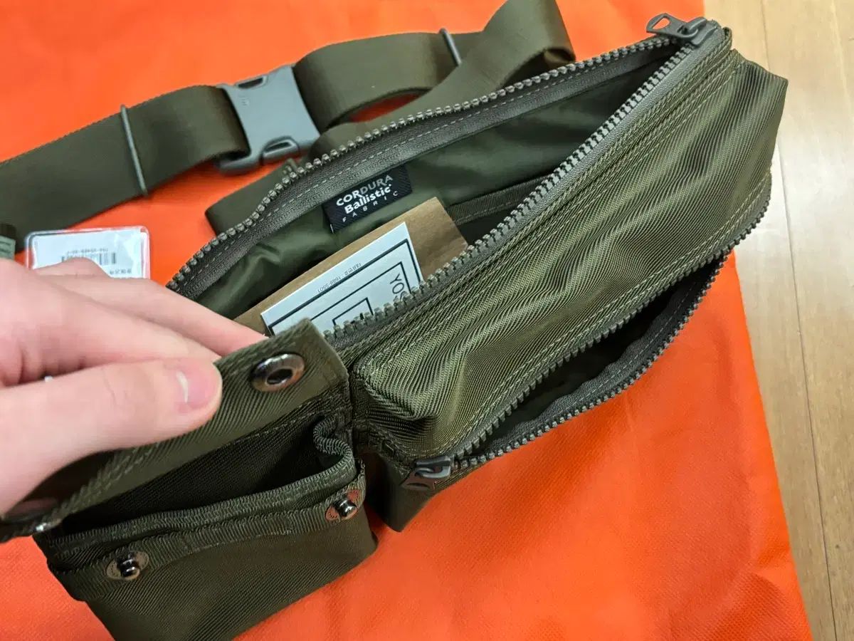 ポーター ユニット ウェストバッグ カーキ