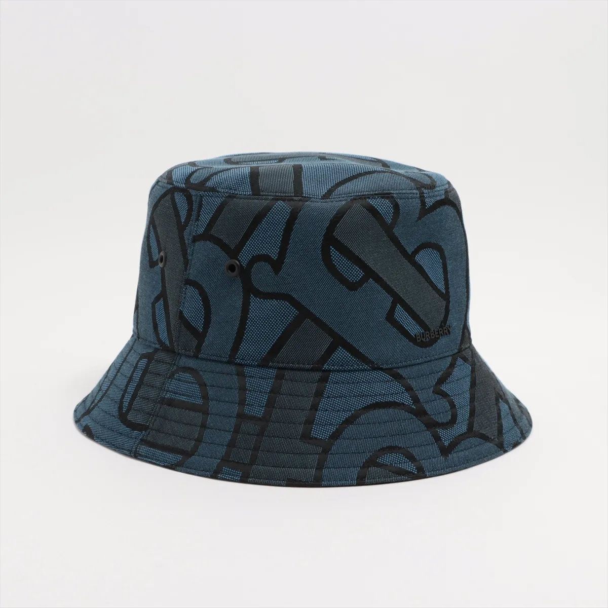 バーバリー TBモノグラム バケットハット バケハ ブルー L 帽子 ファッション おしゃれ メンズ レディース MMM DD 50-4