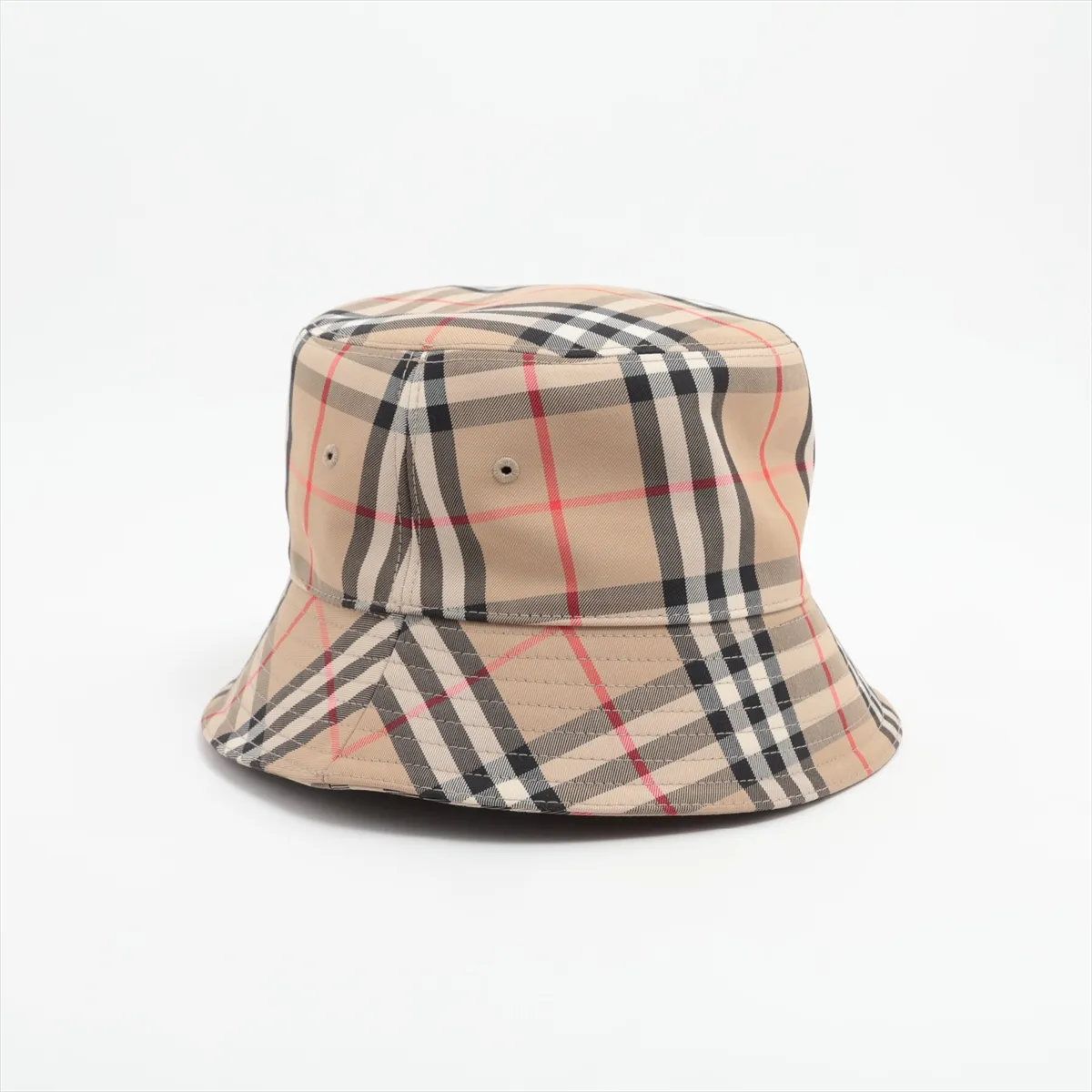 バーバリー ノバ チェック バケットハット バケハ XS ベージュ 帽子 ファッション おしゃれ レディース MMM DD 50 6