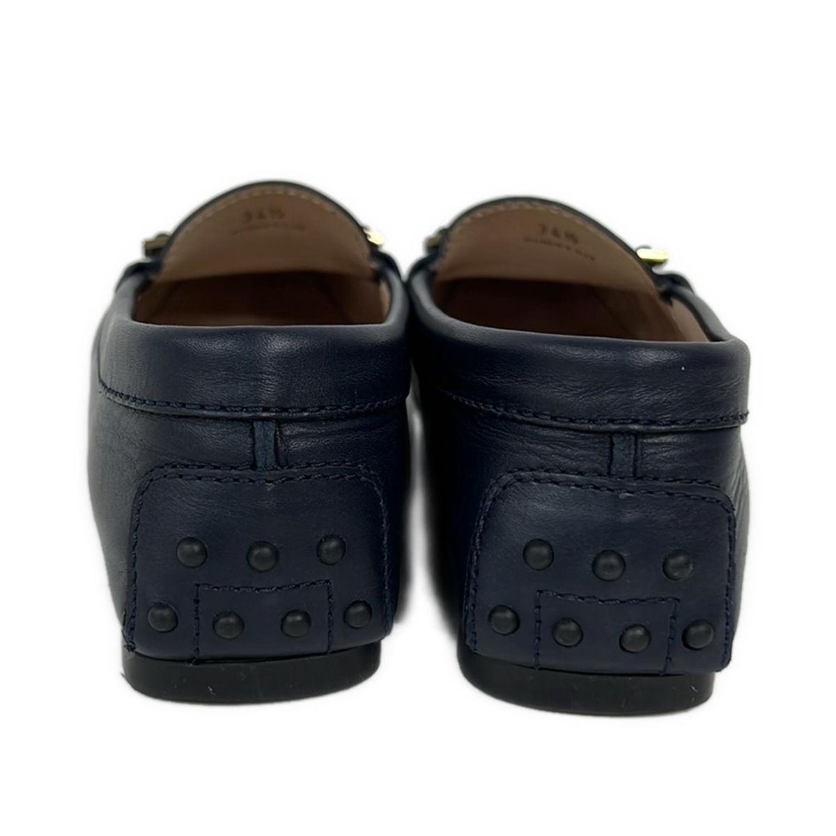 TOD'S(トッズ) ドライビングシューズ 34 1/2 レディース - 黒 レザー